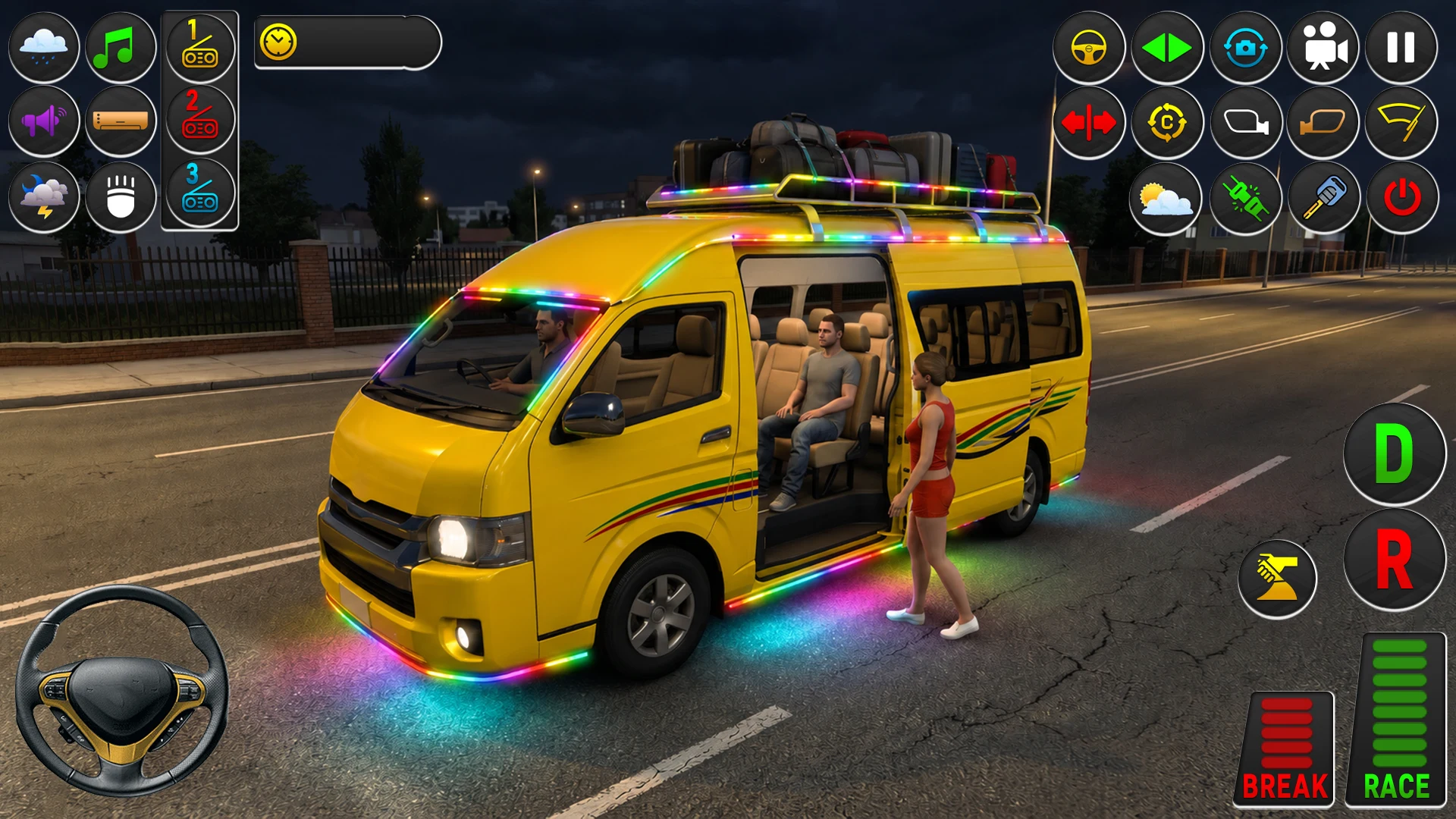 City Mini Van Transport Sim 3D screenshot