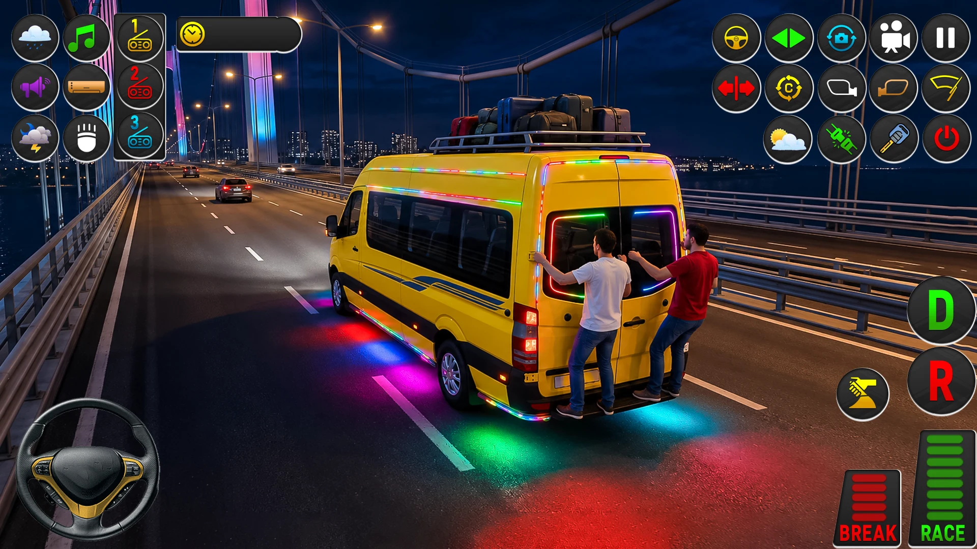City Mini Van Transport Sim 3D screenshot