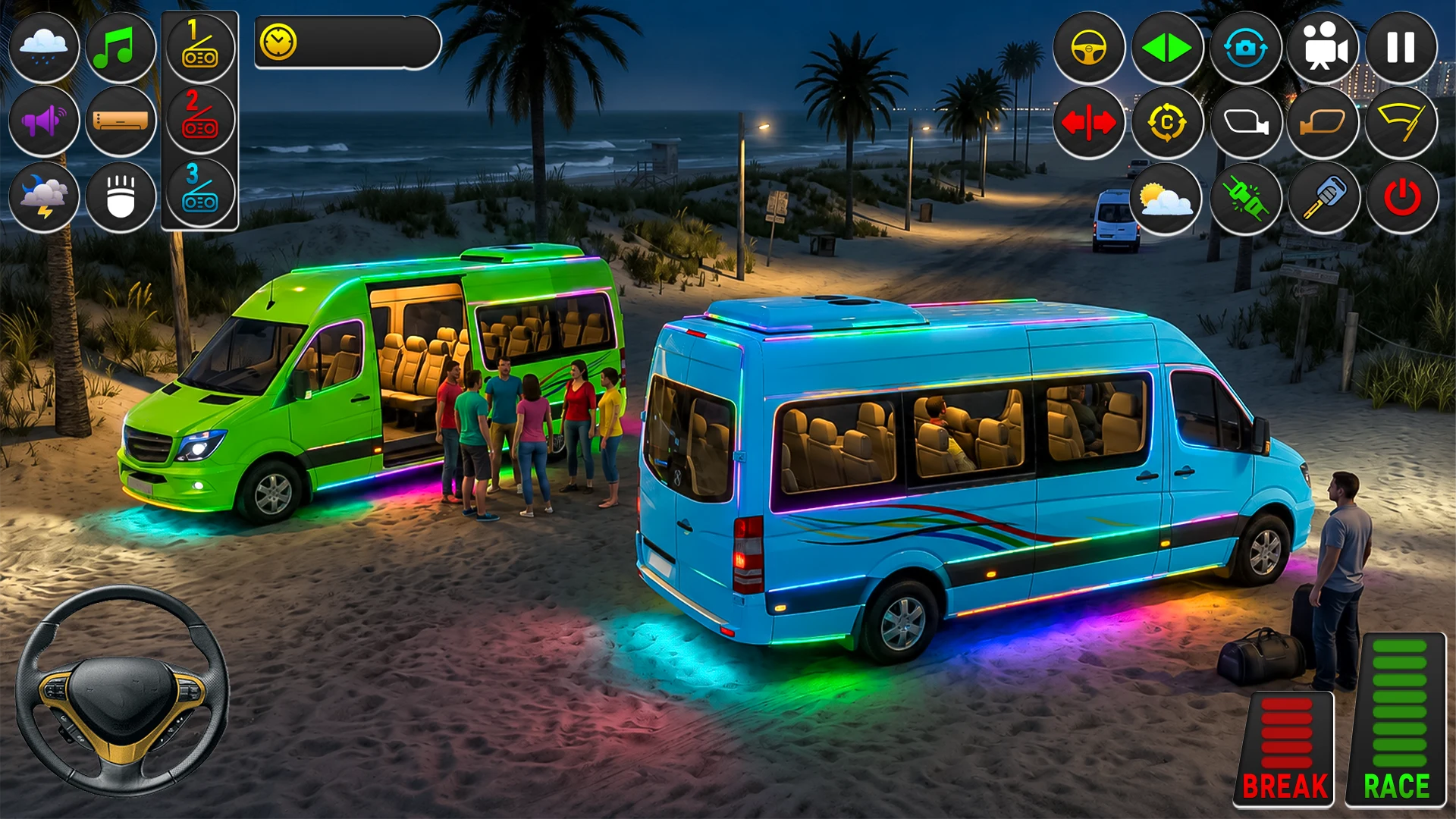 City Mini Van Transport Sim 3D screenshot