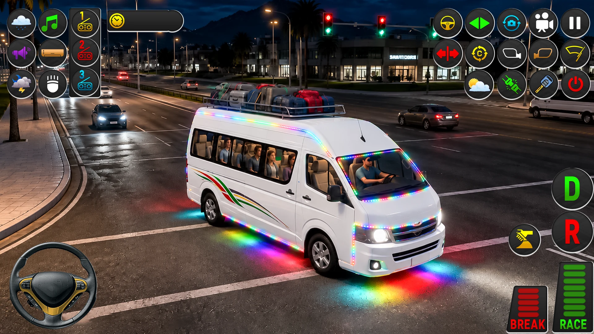 City Mini Van Transport Sim 3D screenshot
